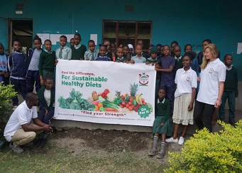 Sensitization on healthy lifestyle and balanced diet to school children